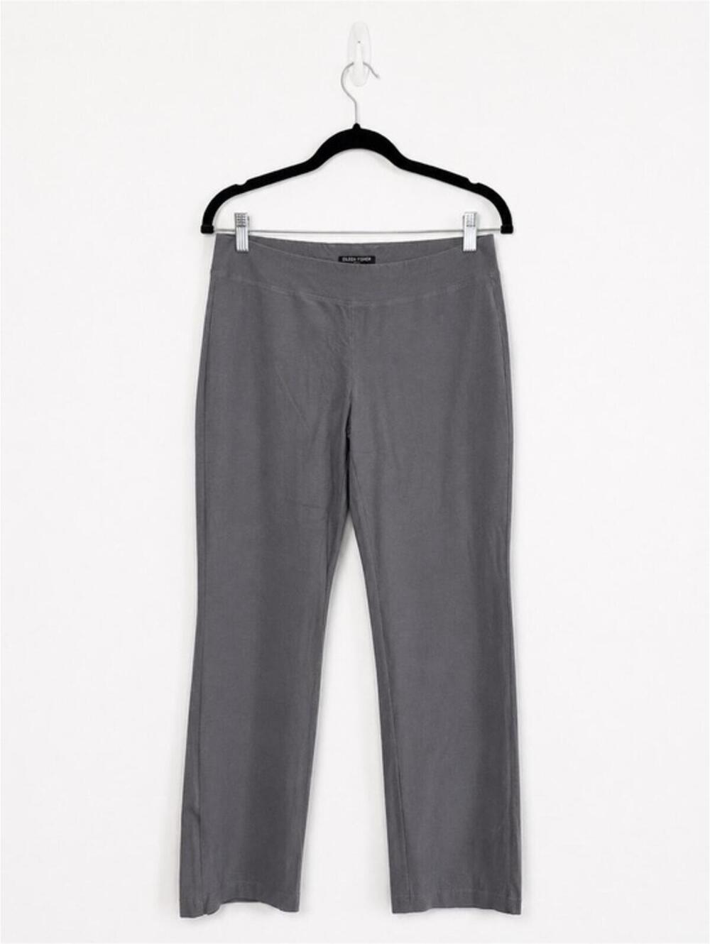Eileen Fisher Women's Petite Gray Washable Stretch Pant Size PS